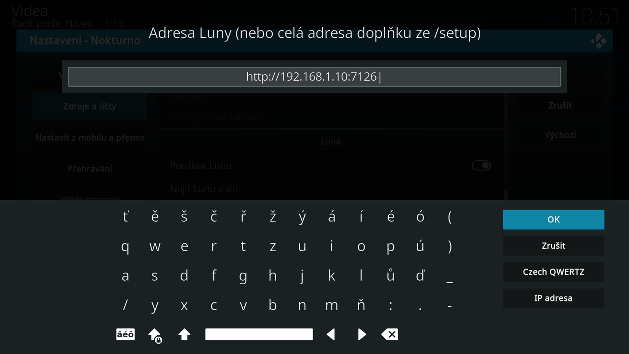 Dotaz na adresu při ověření